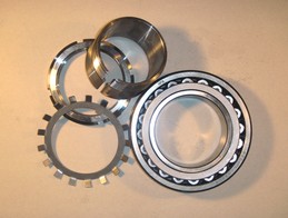 Kit bearing and adapter sleeve 75mm (code 113584)